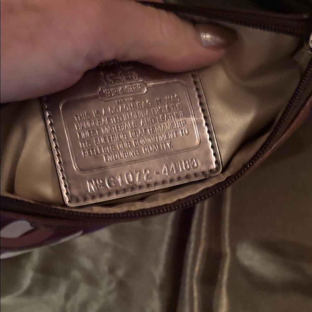 Coach Op Art cross body C1072-44183 - Picture 7 of 8